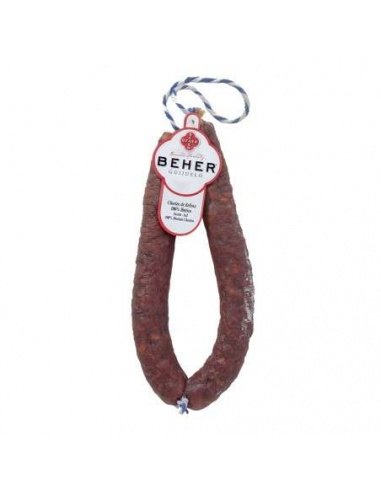[1221] Chorizo Herradura 100% ibérico de bellota Beher 500gr.