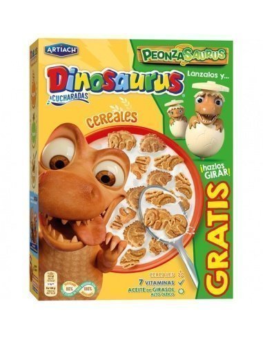 [1551] Galletas a cucharadas con cereales y 7 vitaminas Dinosaurus 320 g