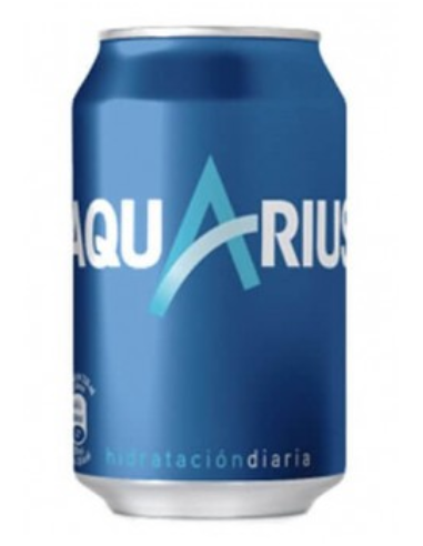 [114] Aquarius limón 330ml.