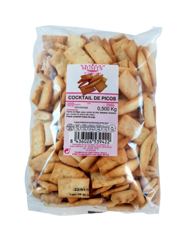 Cóctel de picos de pan MUSFI'S 500gr.