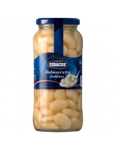 [847] Gekochte Bohnen CIDACOS Glas 400 g
