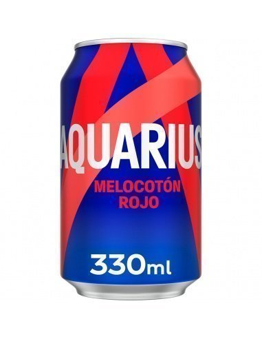 [1606] Aquarius melocotón rojo 330ml.