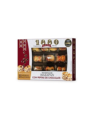 Figurines en massepain aux pépites de chocolat 1880 205 g