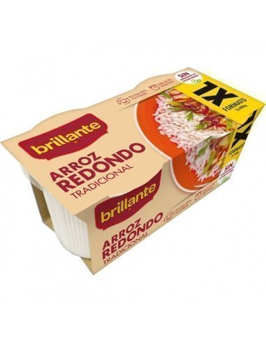 [1623] Arroz Brillante redondo cocido 2x200 g.