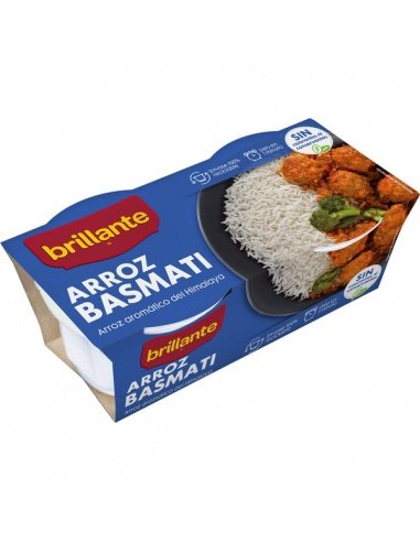[1625] Arroz basmati Brillante cocido 2 x 125 g