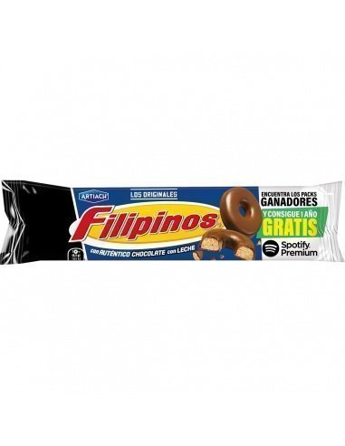 [910] Filipinos chocolate con leche 100gr. + 35gr.
