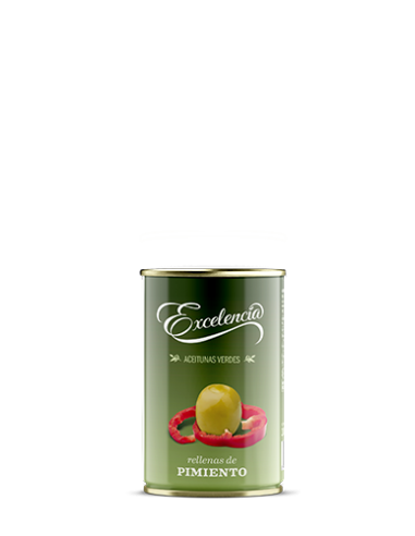 [1312] Oliven mit Paprika gefüllt  150gr.