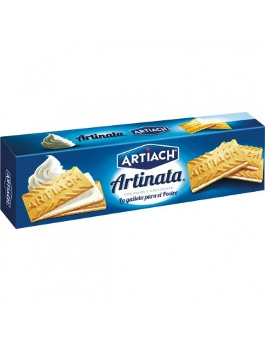 ARTIACH Artinata galletas de barquillo rellenas de nata.