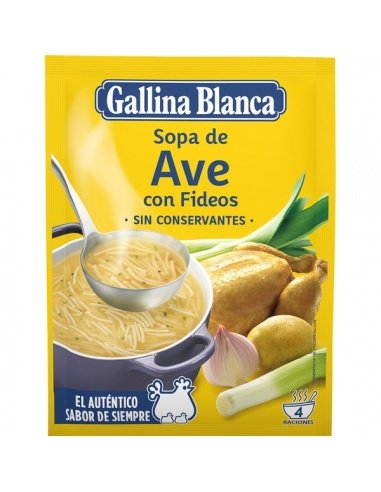 [939] Hühnersuppe mit Nudeln "Gallina Blanca" 76gr.