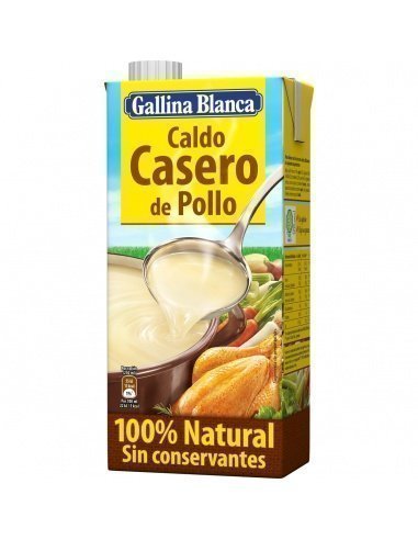[357] Hausgemachte Hühnerbrühe "Gallina Blanca" 1L.
