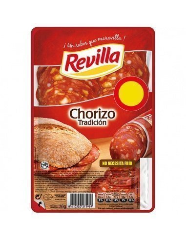[998] Chorizo REVILLA lonchas 60gr.