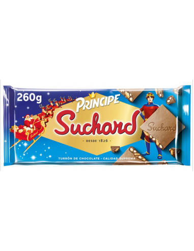 Torrone al cioccolato Suchard biscotto Príncipe 230 g