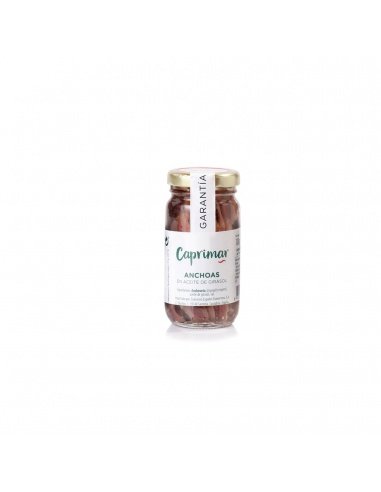[401] Anchois à l'huile végétale CAPRIMAR pot 100gr.