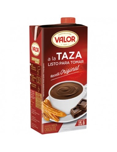 [1058] VALOR Flüssigschokolade trinkfertig glutenfrei 1l.