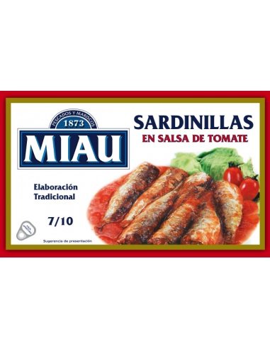 [1084] Kleine Sardinen in Tomatensauce 7-10 90gr