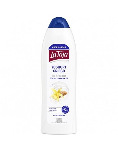 Gel LA TOJA Yogurt Griego 550 ml.