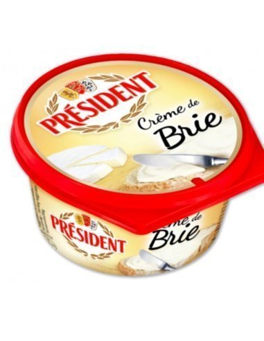 [611] Brie Käseaufstrich PRESIDENT 125gr.