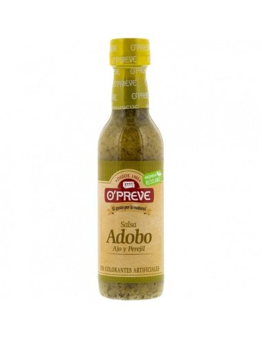 [1538] Sauce marinade ail et persil O'PREVE bouteille 185 ml
