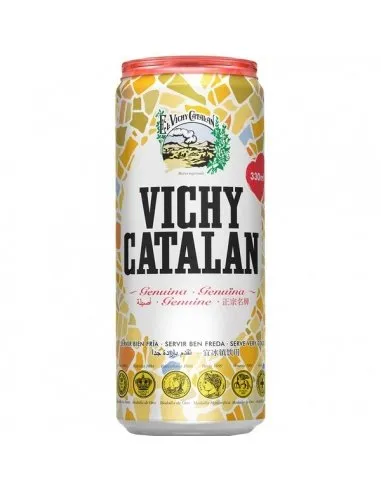 [1633] Vichy Catalán Mineralwasser mit Kohlensäure 33 cl