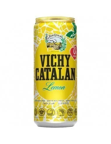 [1634] Agua mineral limón con gas Vichy Catalán 33cl